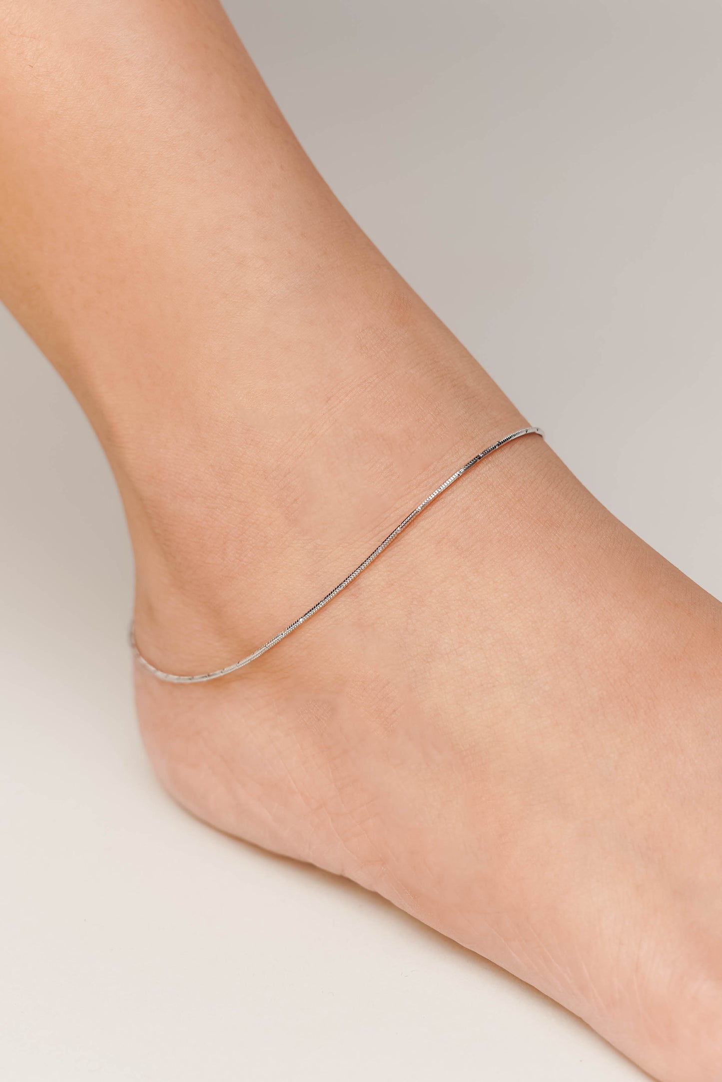 Line Dots Anklet