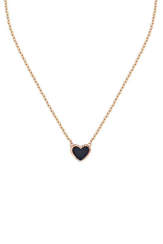 z Dark Heart Necklace