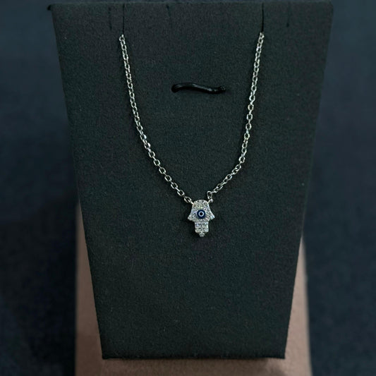 Evil Eye Hamsa Necklace