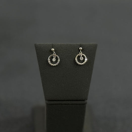 Circle Stones Earrings