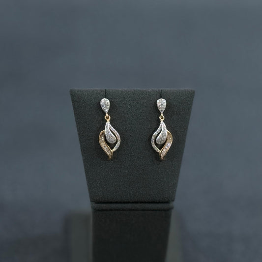 Gold Leaf Earrings