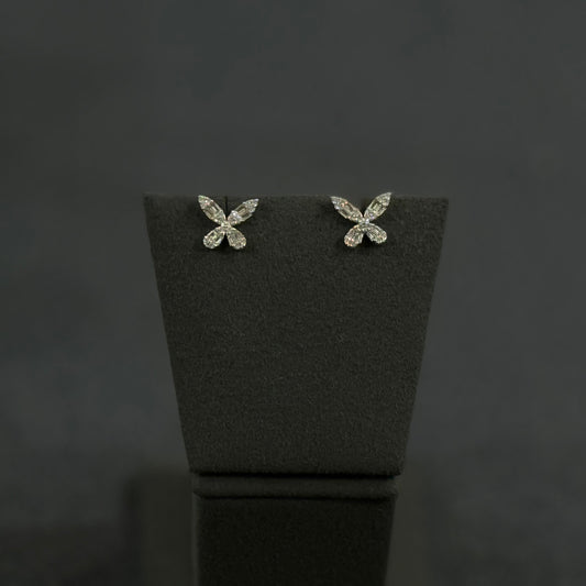 Butterfly Studs Earrings (South Screw Back)