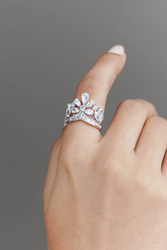 The Crown Cocktail Ring