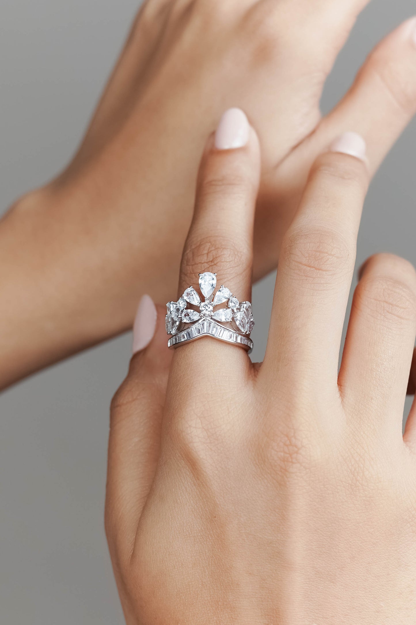 The Crown Cocktail Ring