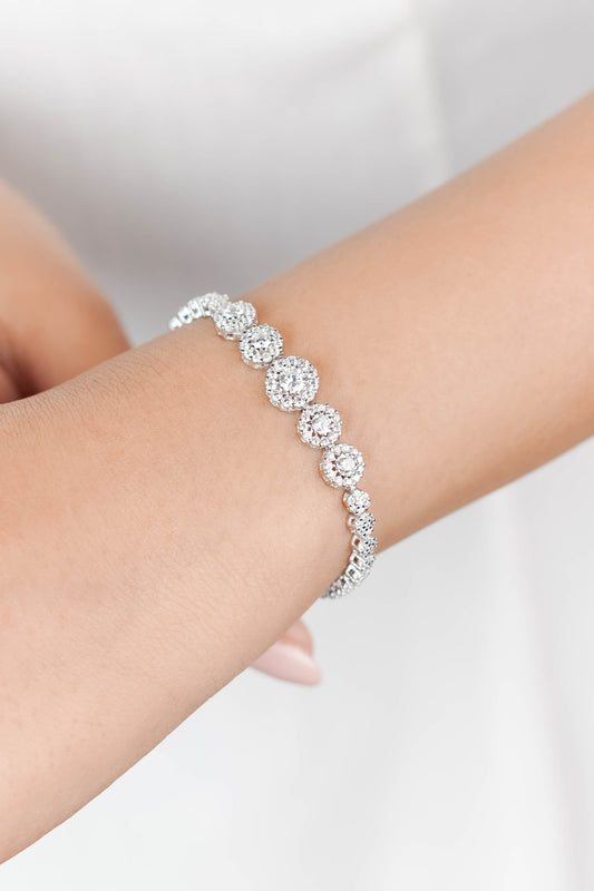 Luminary Crystal Tennis Bracelet