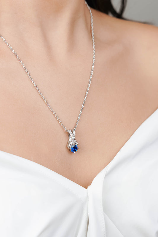 The Blue Stone Necklace