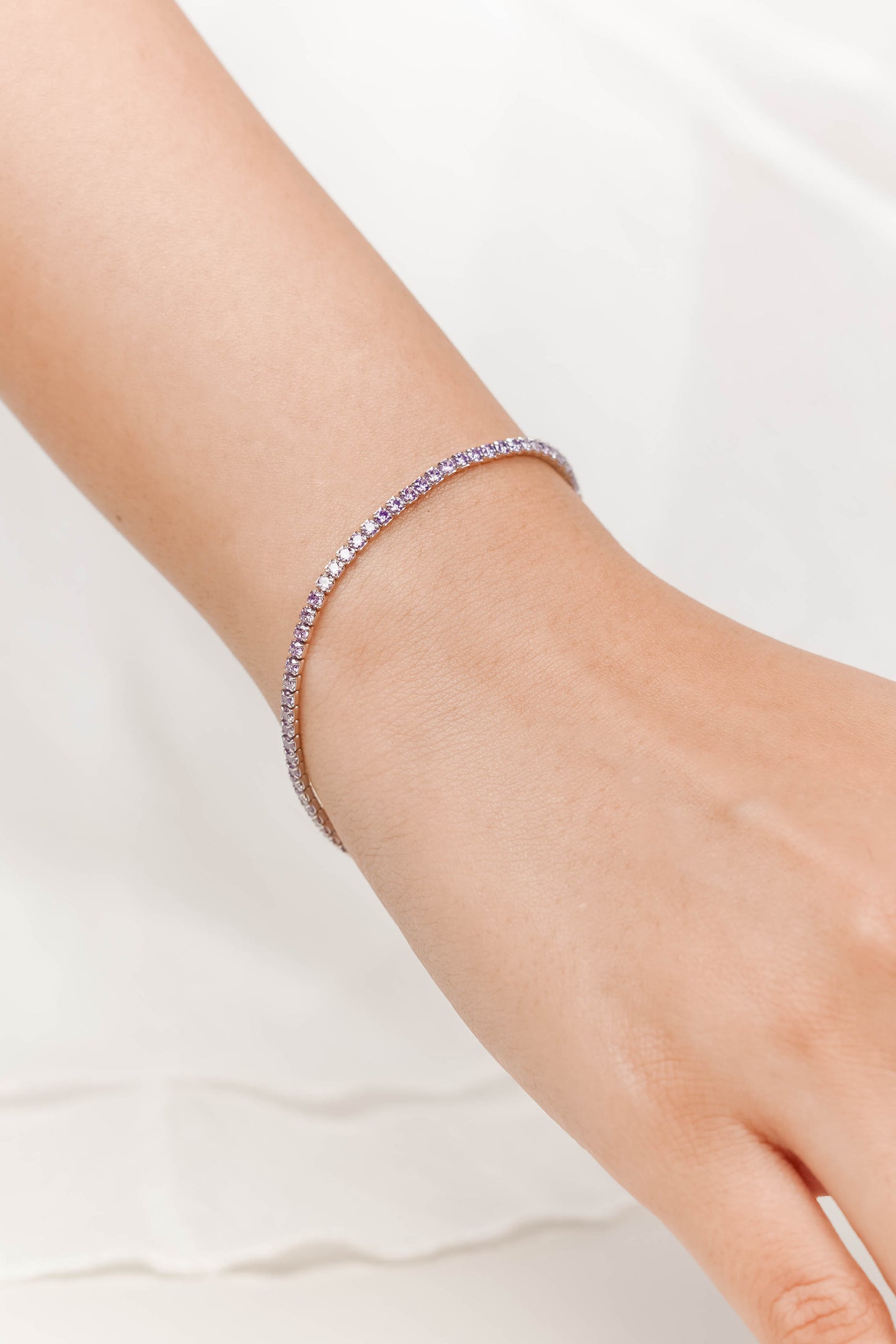 Lilac Dreams Tennis Bracelet