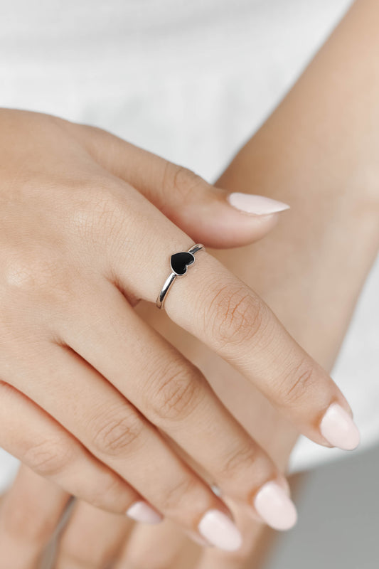 Dark Heart Ring