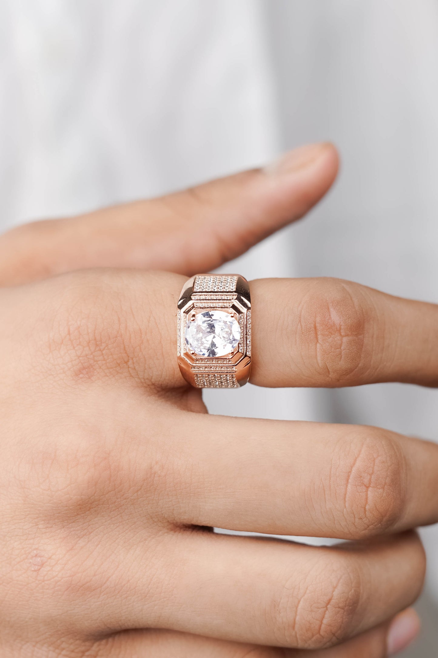 The Solitaire Rose Gold Ring